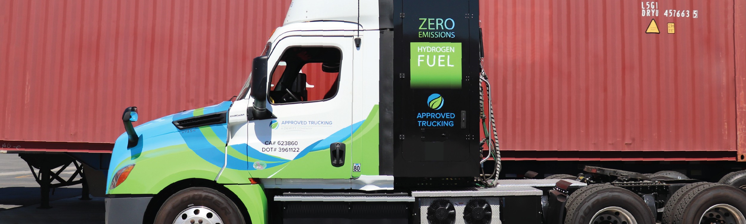 Approved Trucking Hydrogen Powered Truck